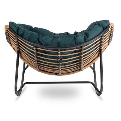 Кресло-качалка мягкое Mebel Elit ELTON Зеленый ME.ELTON/Z/T/FW фото - 5