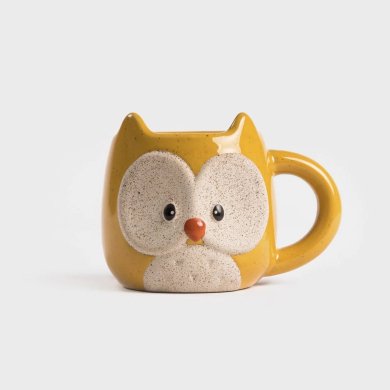 Кружка Homla BAGOLY 400 мл Жовтий 234205 фото - 2