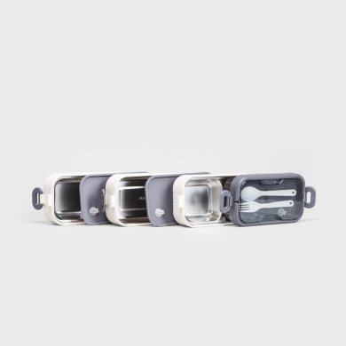 Ланч-бокс с столовыми приборами Homla MESA 2 л Бежевый 240802 фото - 4