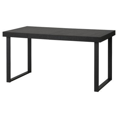 IKEA Раскладной обеденный стол TARSELE Черный (ИКЕА ТАРСЕЛЕ) 60549930