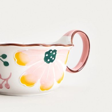 Миска с ручкой Homla NOYA 16 см Принт 243129 фото - 2