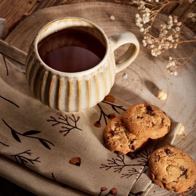 Кружка Homla ALMOS 380 мл Бежевий 231345 фото - 5