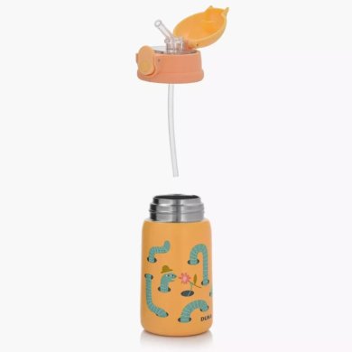 Термокружка детская Duka MINI 350 мл Оранжевый 2221522 фото - 2