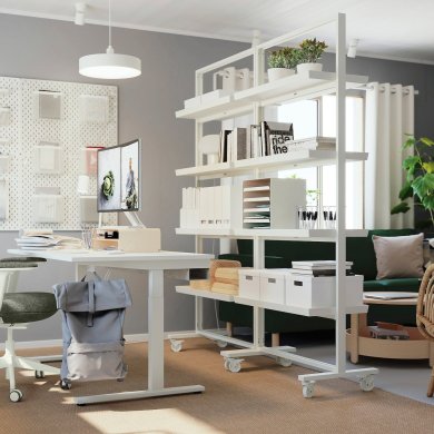 Стеллаж MITTZON Белый - 6 IKEA Стеллаж MITTZON Белый (ИКЕА МИЦОН) 49536175 фото - 6