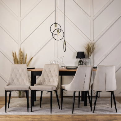 Раскладной обеденный стол Mebel Elit SKUBI Дуб крафт - 15 Раскладной обеденный стол Mebel Elit SKUBI Дуб крафт W.SKUBI/DC/CZ/S фото - 15