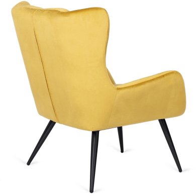 Кресло мягкое Mebel Elit VINCENT Горчичный - 3 Кресло мягкое Mebel Elit VINCENT Горчичный ME.VINCENT/CU/V/FW фото - 3