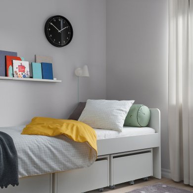 Комплект постельного белья VANKRETS 150x200 см Белый - 2 IKEA Комплект постельного белья VANKRETS 150x200 см Белый (ИКЕА VÄNKRETS) 10507937 фото - 2