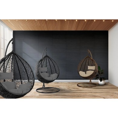 Підвісне крісло-кокон Corciano AMBER Чорний 5901721053311 фото - 4