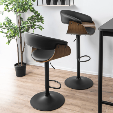 Барний стілець Mebel Elit NEVADA Чорний - 9 Барний стілець Mebel Elit NEVADA Чорний ME.NEVADA/CZ/O/DG/E/H фото - 9