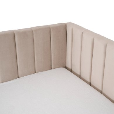 Раскладная кушетка Mebel Elit VILLEMO Welur 90x200 см Бежевый ME.VILLEMO/90/90/BZ/V/LOZWYS фото - 7