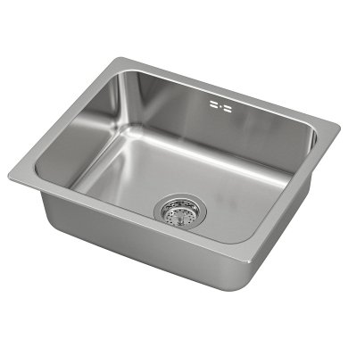 IKEA Врезная раковина HILLESJÖN (ИКЕА ХИЛЛЕШЁН) 80503399