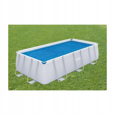 Теплосберегающее покрытие (солярная пленка) для бассейна Bestway 380х180 см Синий BES58240 фото - 5