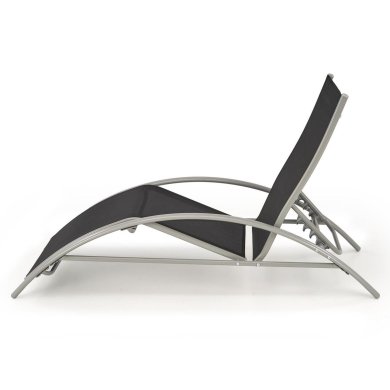 Комплект шезлонгів та столик Halmar EMBOLO Чорний - 6 Комплект шезлонгів та столик Halmar EMBOLO Чорний PROMO-EMBOLO-ZESTAW фото - 6