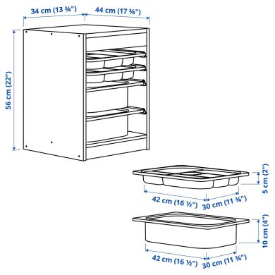 IKEA TROFAST (ИКЕА ТРУФАСТ) 09601988 фото - 5