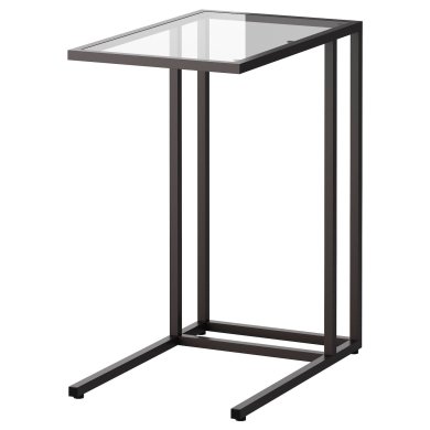 IKEA Приставной стол VITTSJO Черный (ИКЕА ВИТШО) 00250249
