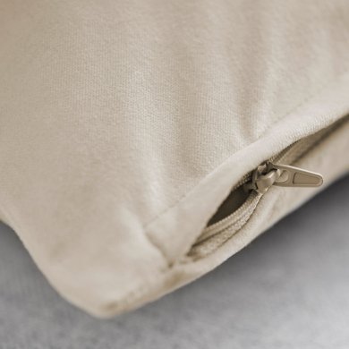 IKEA Декоративная наволочка SANELA 50х50 см Светло-бежевый (ИКЕА САНЕЛА) 70591136 фото - 5