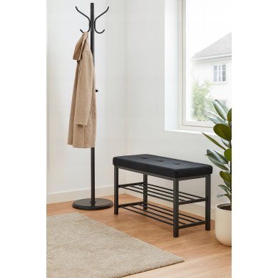 Скамейка для обуви Kontrast LOFT Welur Черный 6.01.83345 фото - 10