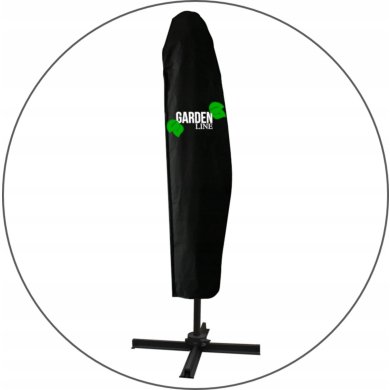 Садовый зонт с чехлом Garden Line BANANA 300 см Синий GAO4842 фото - 7