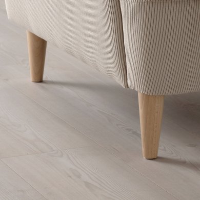 IKEA Крісло м'яке з пуфом STRANDMON Бежевий (ИКЕА СТРАНДМОН) 79483905 фото - 2