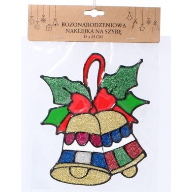 Набор рождественских наклейок Chomik 6 шт Разноцветный LEJ1894 фото - 2