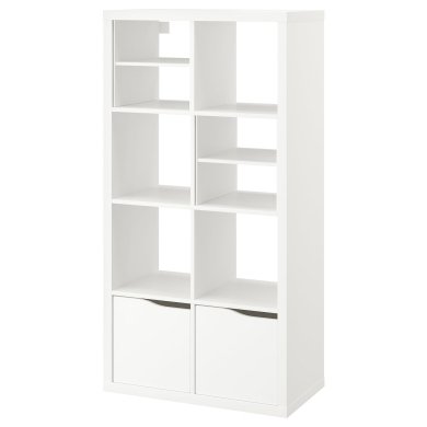 IKEA Стеллаж KALLAX Белый (ИКЕА КАЛЛАКС) 89552941 фото - 6