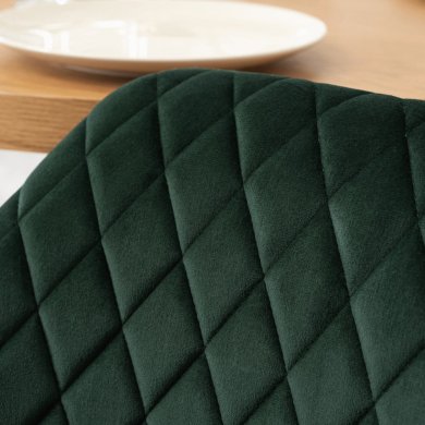 Обідній стілець Mebel Elit SHANE Welur 2 Зелений - 8 Обідній стілець Mebel Elit SHANE Welur 2 Зелений ME.SHANE/Z/V/K фото - 8