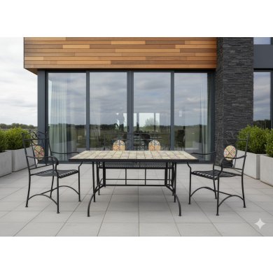 Садовый стул Garden Line MOZ8178 Черный MOZ8178 фото - 5