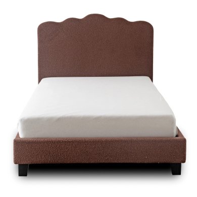 Кровать Mebel Elit CRATER Boucle 120x200 см Коричневый ME.CRATER/120/BR/TB/LOZ фото - 4