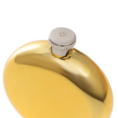 Фляга Homla ALCOLE RANDI 200 мл | Золотий - 2 Фляга Homla ALCOLE RANDI 200 мл | Золотий 214370 фото - 2