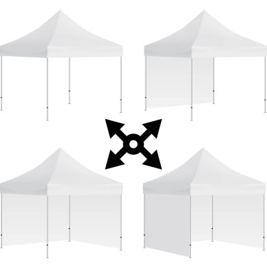 Садова альтанка Garden Line 3x3 м Сірий NAM9031 фото - 6