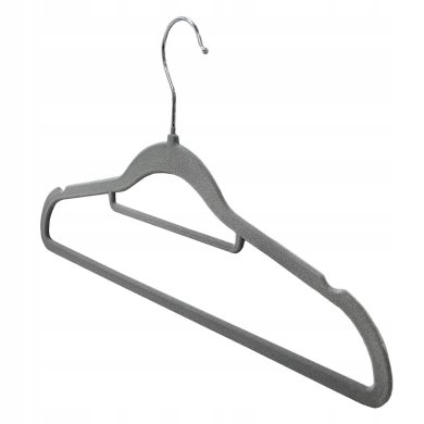 Набор вешалок Kontrast W1003 Welur 20 шт Серый 4.06.212399 фото - 4