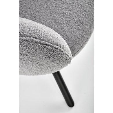 Обеденный стул поворотный Halmar K498 Пепельный V-CH-K/498-KR-POPIELATY фото - 11