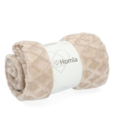 Плед Homla ROSS 150x200 см Бежевий - 6 Плед Homla ROSS 150x200 см Бежевий 158519 фото - 6