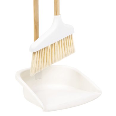 Щетка с совком Homla BAMBOU Белый - 4 Щетка с совком Homla BAMBOU Белый 218463 фото - 4