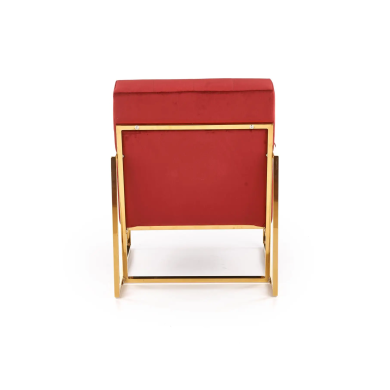 Кресло мягкое Halmar Prius Бордовый - 6 Кресло мягкое Halmar Prius Бордовый V-CH-PRIUS-FOT-BORDOWY фото - 6