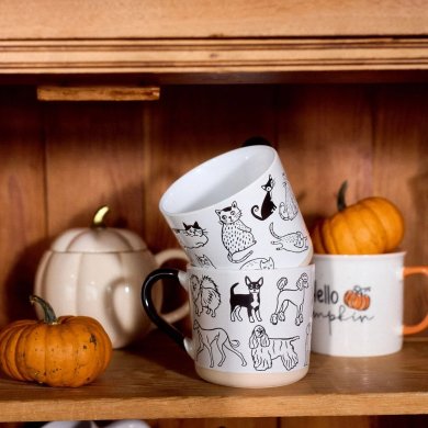 Кружка Homla HUROS 2 450 мл Принт 230138 фото - 4