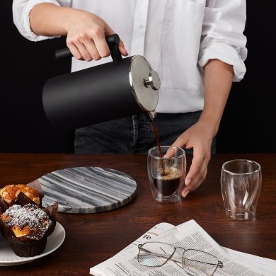 Кавоварка Duka BARISTA 1100 мл | Чорний 1217336 фото - 5
