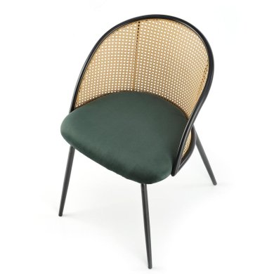 Обеденный стул Halmar K508 Темно-зеленый - 7 Обеденный стул Halmar K508 Темно-зеленый V-CH-K/508-KR-C.ZIELONY фото - 7