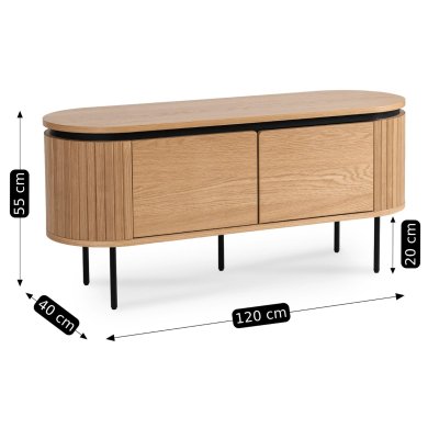 Тумба под ТВ Mebel Elit MARISSA Дуб ME.MARISSA/D/RTV фото - 6