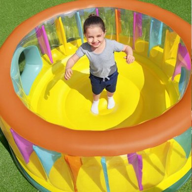 Дитячий надувний батут Bestway 52262 180 см Різнокольоровий BES52262 фото - 3