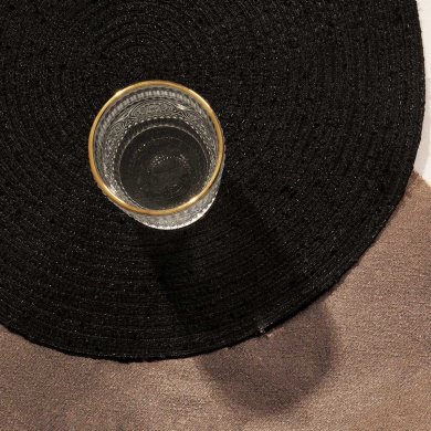 Сервировочный коврик Homla FRIDA 38 см Черный 163572 фото - 5