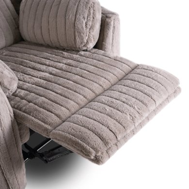 Кресло мягкое раскладное с реклайнером Mebel Elit RAUL Серый ME.RAUL/P/SZTR/FW фото - 13