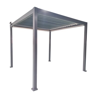 Пергола з LED підсвіткою Garden Line 3x3 м Сірий GOL0555 фото - 3