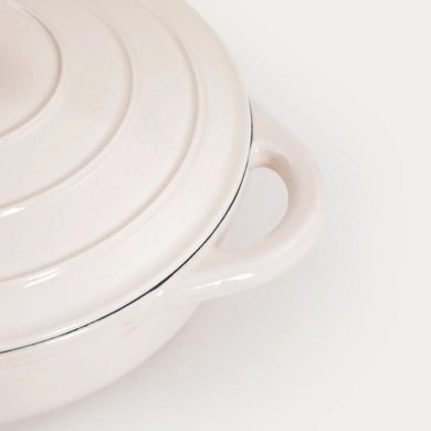 Каструля з кришкою Homla ANDREAS 2,5 л Бежевий 244317 фото - 3