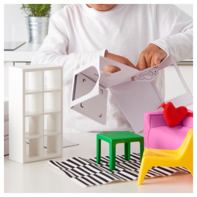 IKEA Кукольная мебель HUSET (ИКЕА HUSET) 50235510 фото - 4