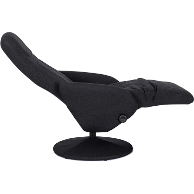 Кресло мягкое раскладное с реклайнером  Mebel Elit TONY Черный ME.TONY2/CZ/T/FW фото - 6