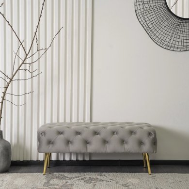 Лава Mebel Elit VERA Сірий - 4 Лава Mebel Elit VERA Сірий ME.VERA/P/ZL/V/FW фото - 4