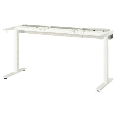 IKEA Каркас стола регулируемый MITTZON 120/140/160x60 см Белый 30527920