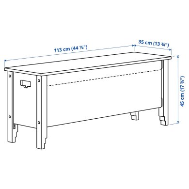 IKEA OMMJANGE (ИКЕА ОММЯНГЕ) 60594649 фото - 5