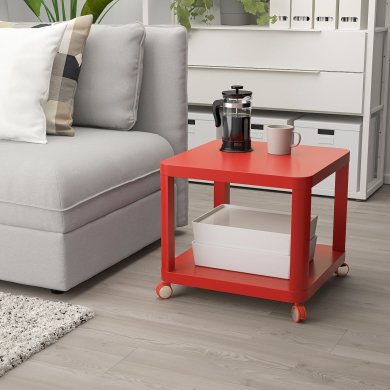 IKEA Журнальный стол TINGBY Красный (ИКЕА ТИНГБИ) 80457439 фото - 4